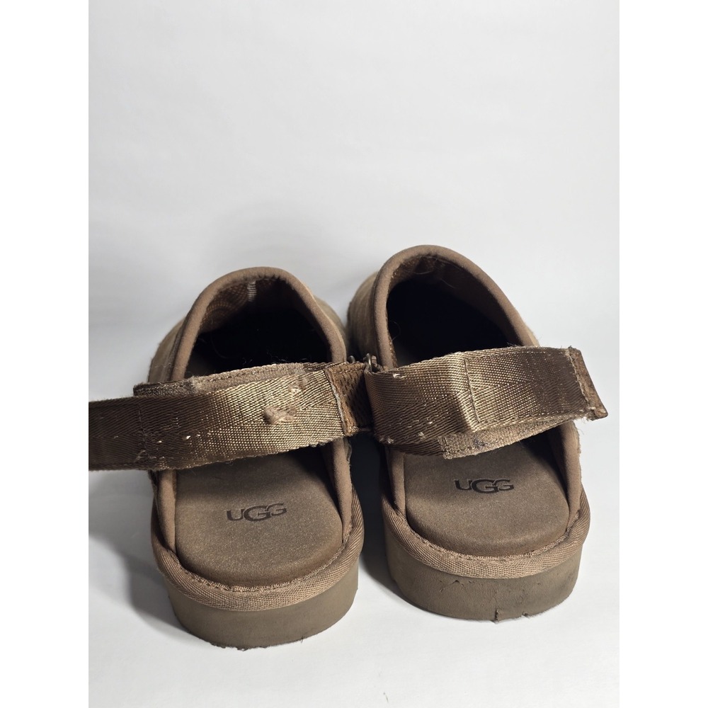 UGG Goldencoast Clog II Chestnut Suede Men's 9 Slingback Mule Shoes - Picture 4 of 10